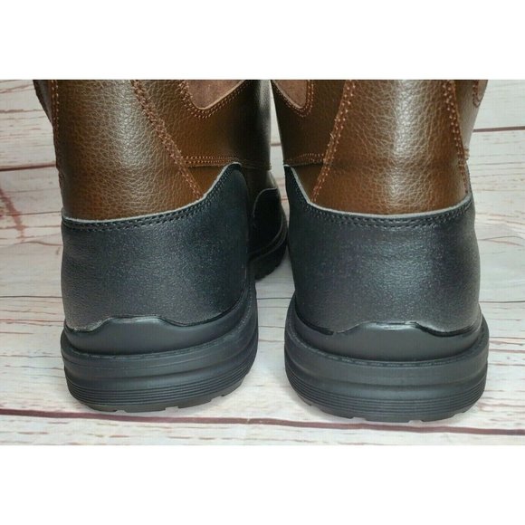 13M London Fog Style LFM005 Leather Upper Snow/Rain Resistant Boots Gift Ideas main image 6